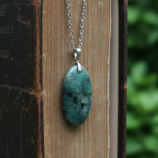 Pendentif en Emeraude dans Biotite (PE2109)