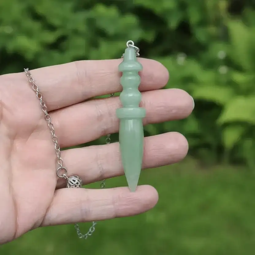 Pendule Thot en Aventurine verte (PEND22)