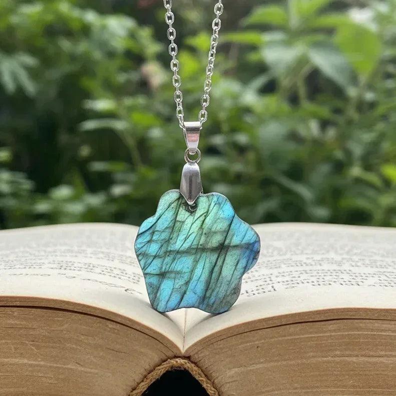 Pendentif patte en Labradorite (PE2022-3)