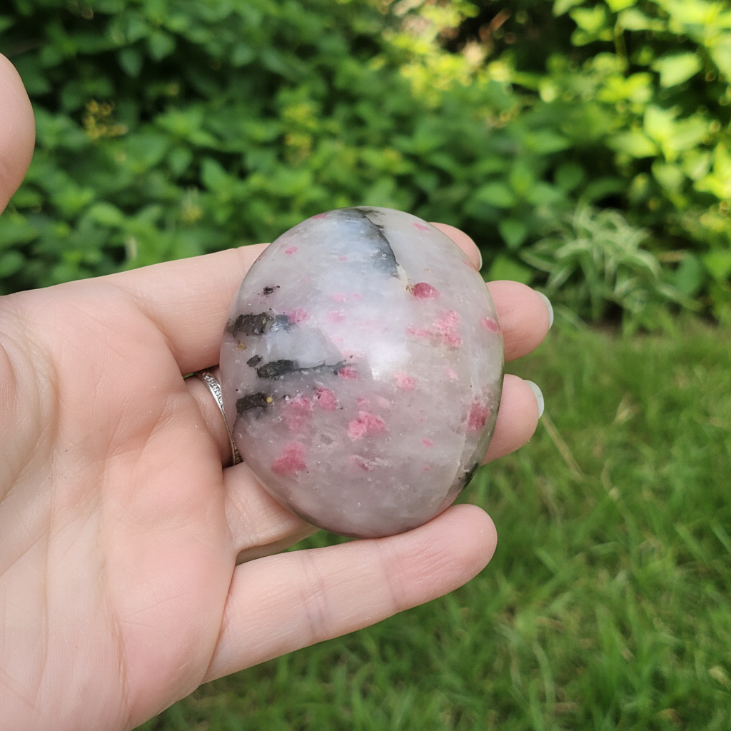 Galet en Rhodonite 139g [PRGFL584 - 7)