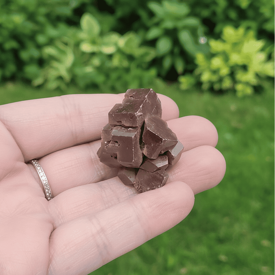 Cristaux de Vanadinite bruts 51g (MB413 - 11)