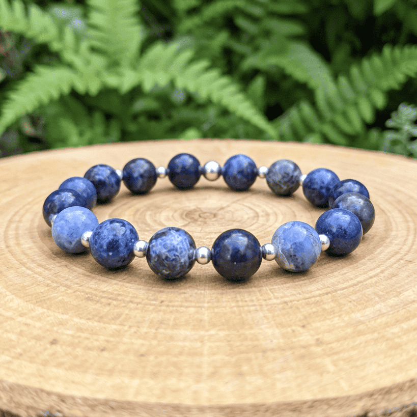 Bracelet en Sodalite 8mm - 15