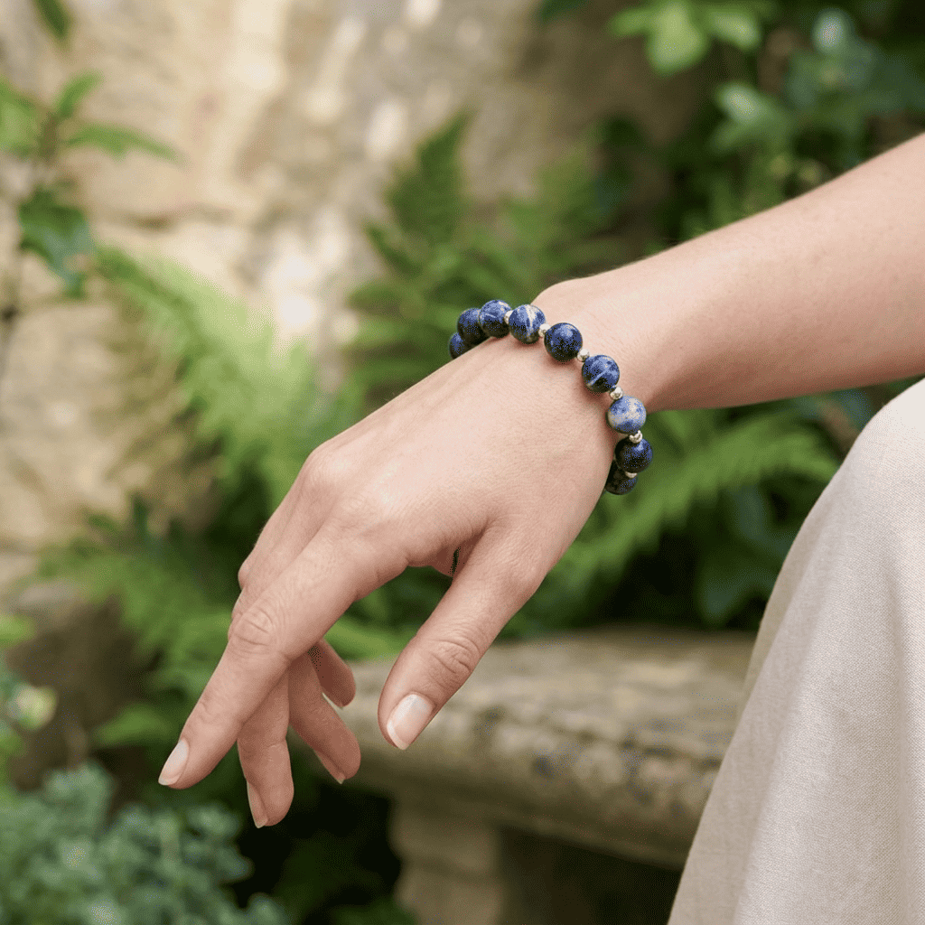 Bracelet en Sodalite 8mm