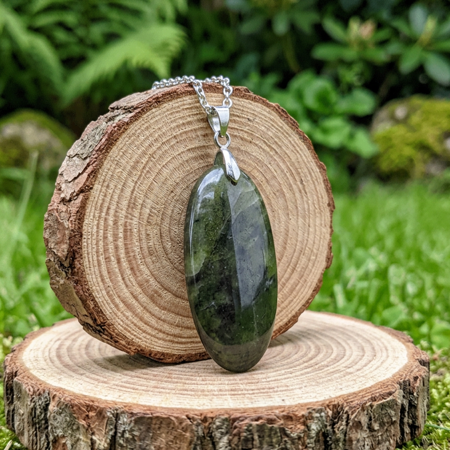 Pendentif en Jade Néphrite (PE2024)