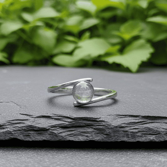 Bague réglable en Labradorite (BAG43 - 10)