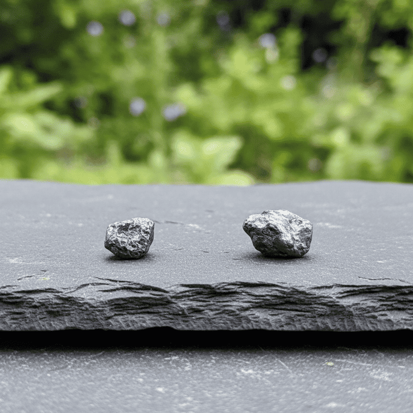 Lot de 2 Alexandrite brutes 0,73g (MB589 - 2)