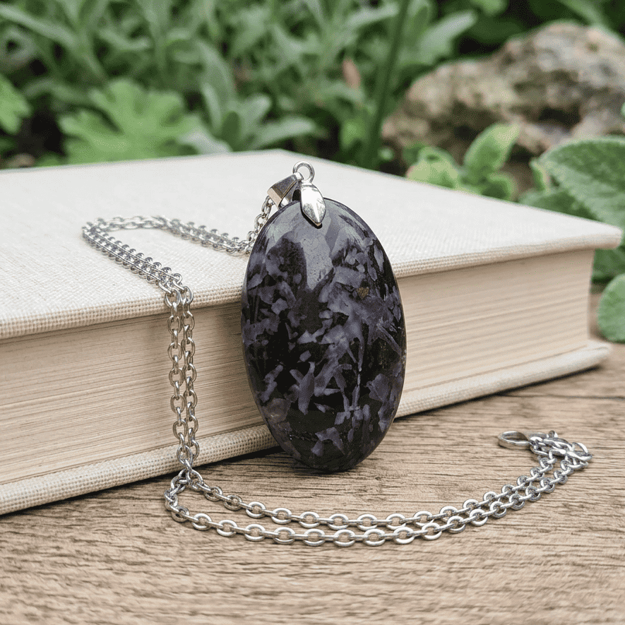 Pendentif en Gabbro (PE1514)