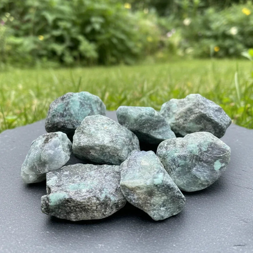 Biotite et Mica avec éclats d'Emeraude (MB372)