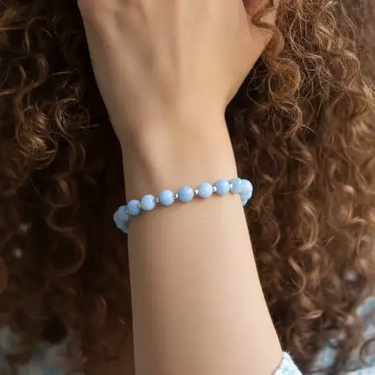 Bracelet en Angélite