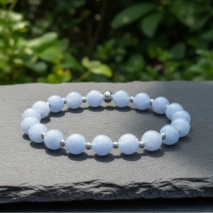 Bracelet en Angélite - 21