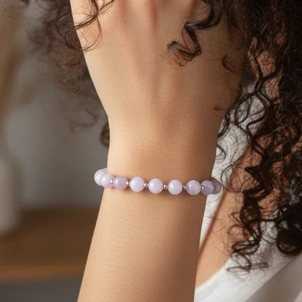 Bracelet en Kunzite