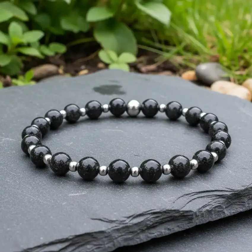 Bracelet en Opale du Honduras 6mm - 21