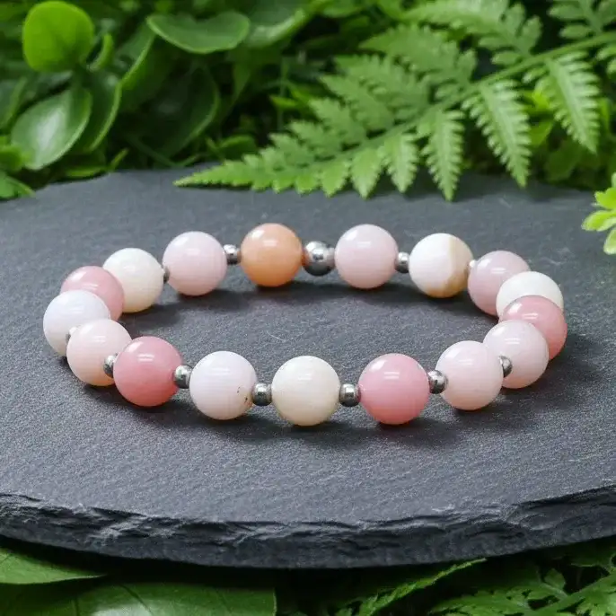 Bracelet en Opale rose - 21