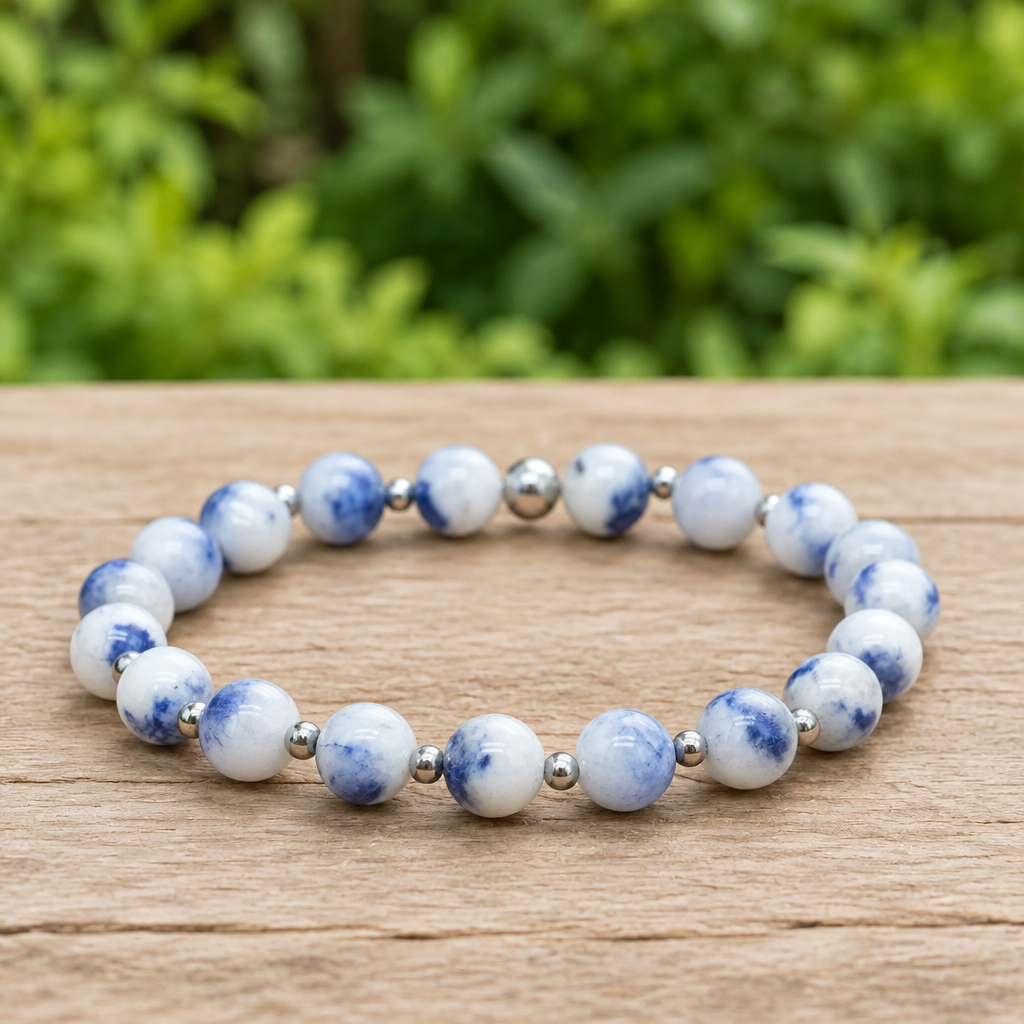 Bracelet en Quartzite à Dumortiérite - 21