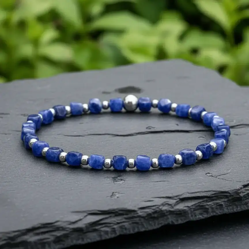 Bracelet en Sodalite 4mm - 21