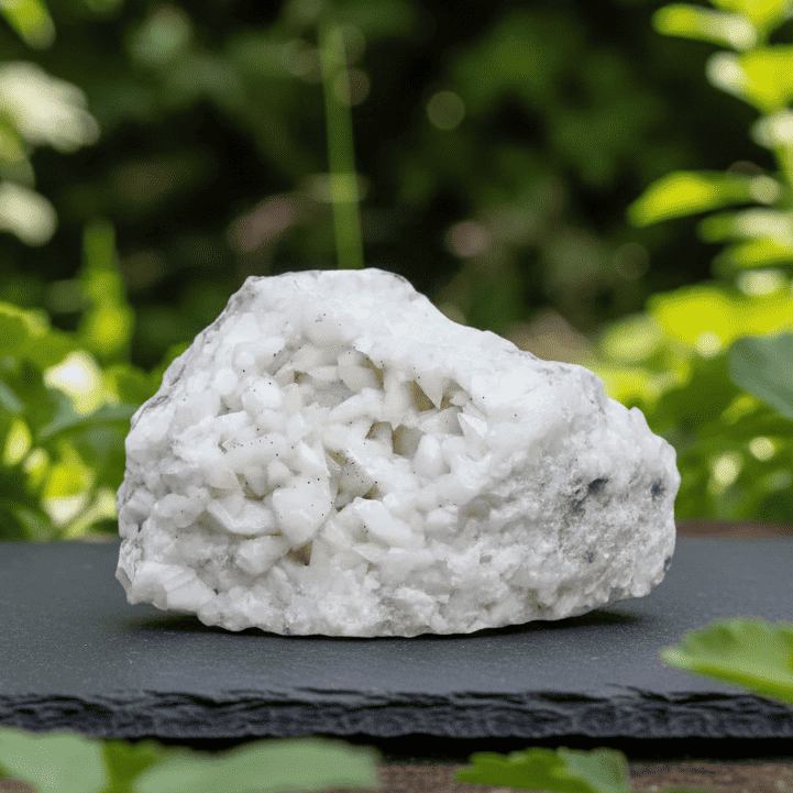 Calcite et éclats de Chalcopyrite brute 424g (MB226)