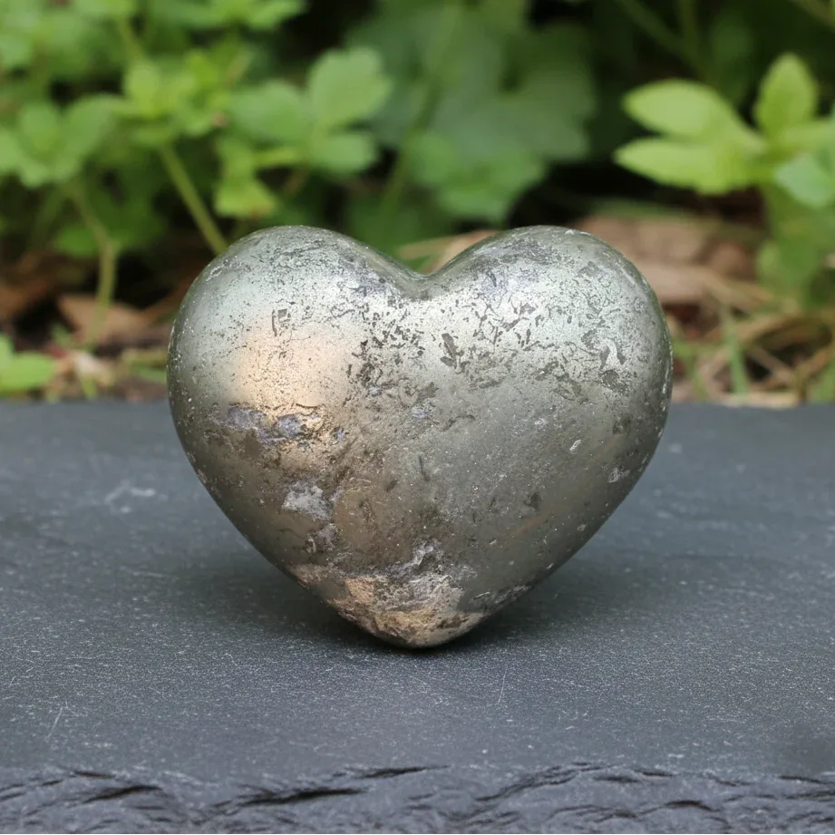Cœur en Pyrite 94g (PRGFL661 - 2)