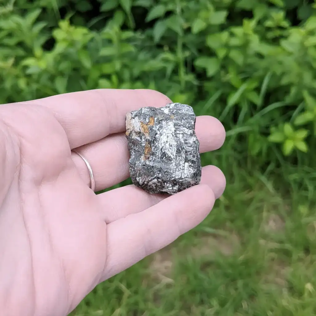 Cristaux de Galène brute 83g (MB467 - 3)