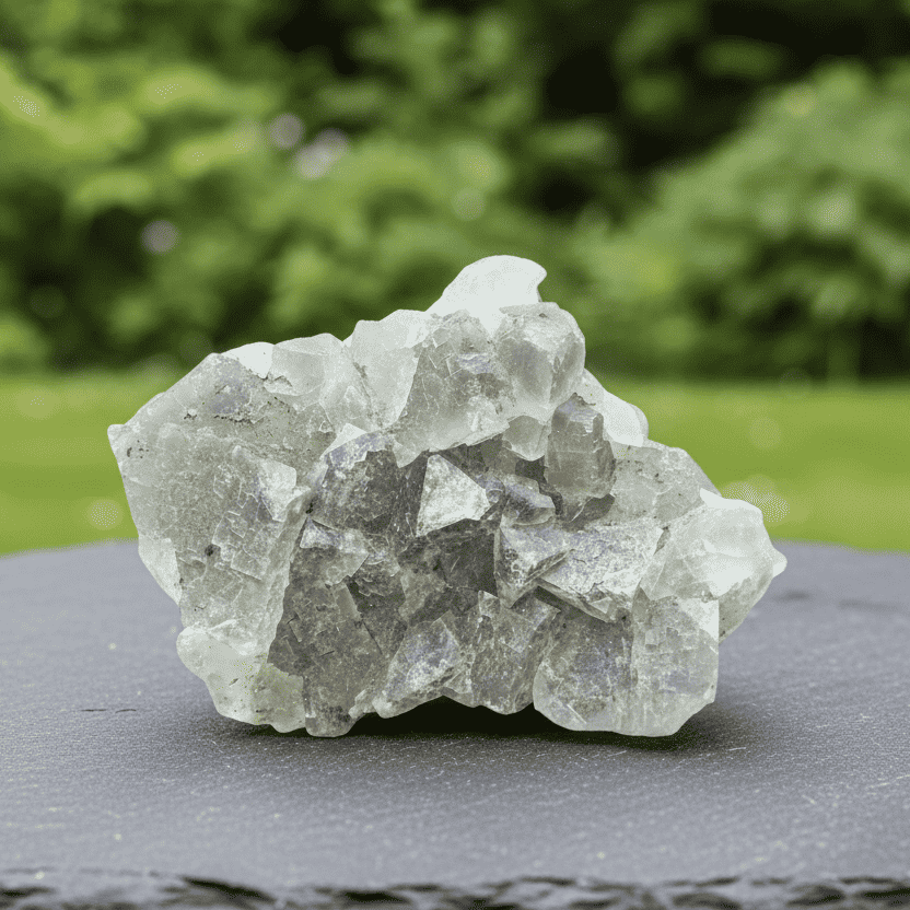 Fluorite (ou Fluorine) verte brute 487g (MB237)