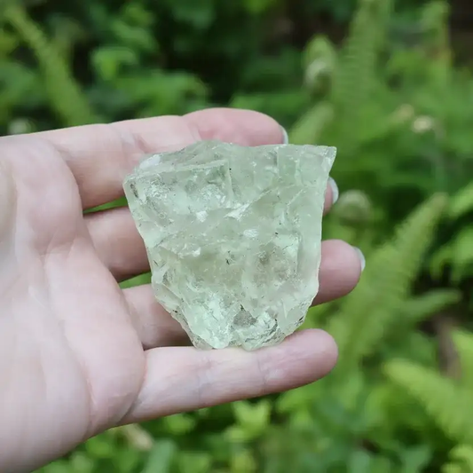 Fluorite cubique verte brute 128g (MB387)