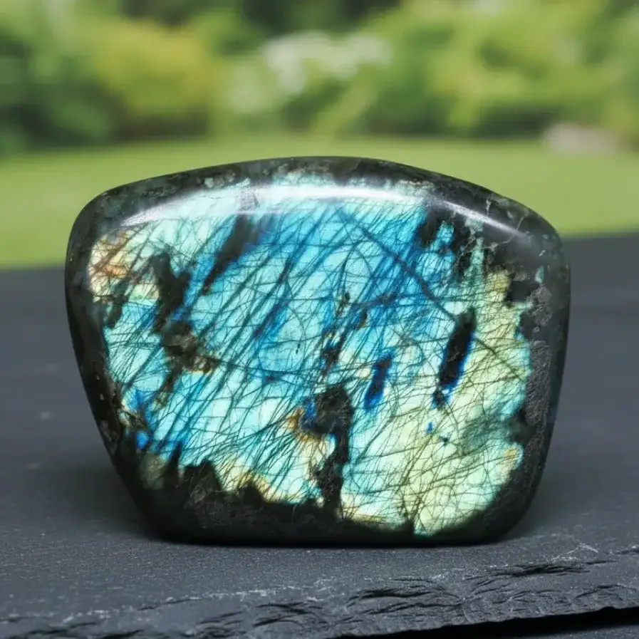 Forme libre en Labradorite 1229g (PRGFL527 - 9)