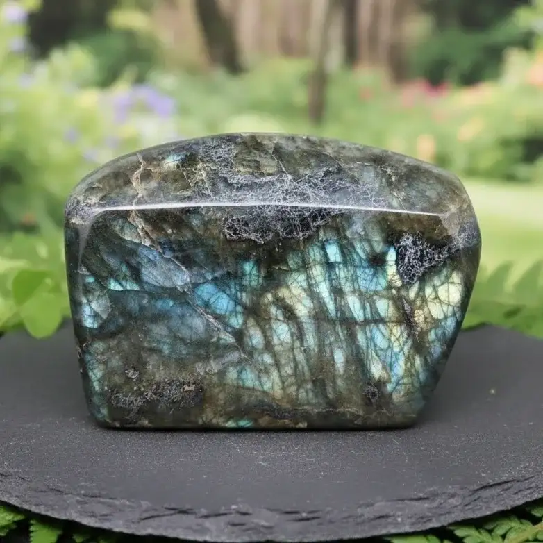Forme libre en Labradorite 1229g (PRGFL527 - 9)