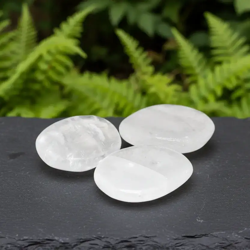 Galet plat en Calcite (PRGFL406)