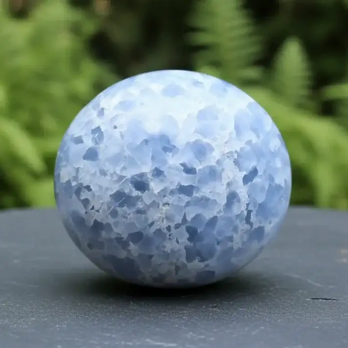 Galet en Calcite bleue 190g (PRGFL529 - 3)