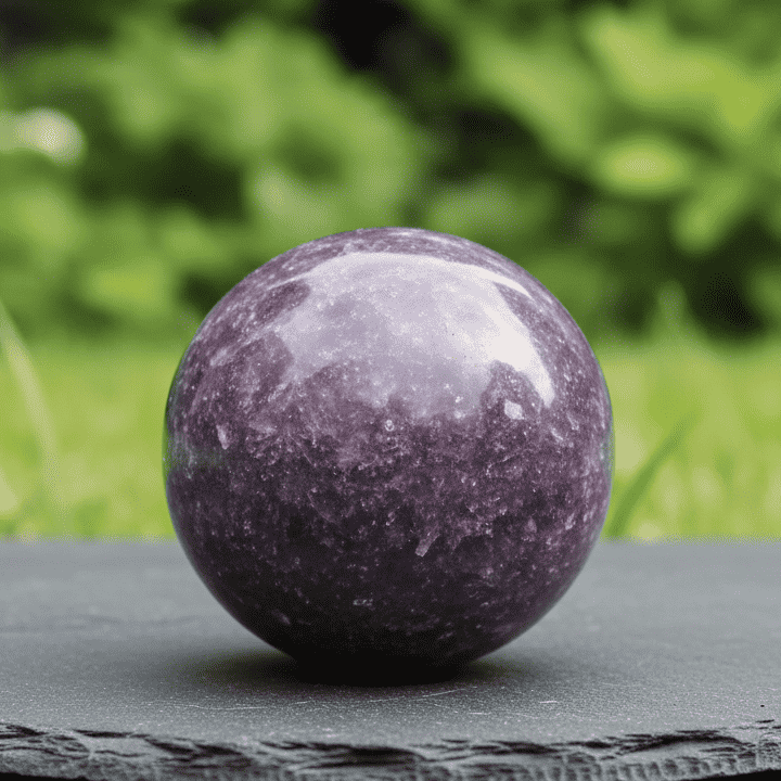 Galet en Lépidolite 143g (PRGFL715)