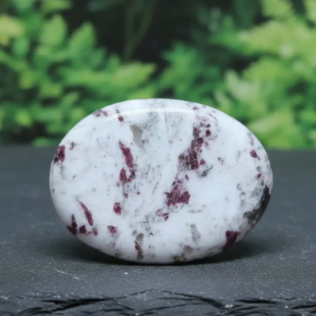 Galet en Tourmaline rose (Rubellite) 107g (PRGFL526 - 8)