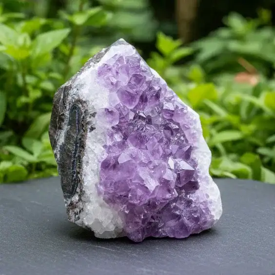 Géode d'Améthyste brute 1034g (MB330 - 9)