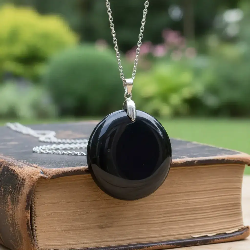 Pendentif en Obsidienne Œil Céleste (PE2050)