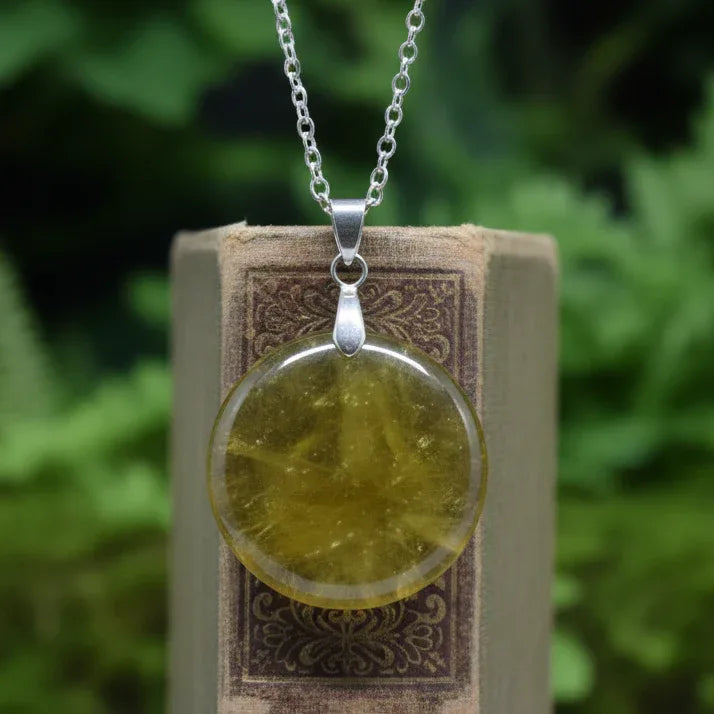 Pendentif en Grenat Grossulaire (PE1315)