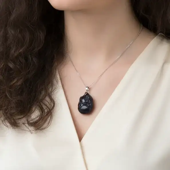 Pendentif Pixiu en Obsidienne Œil Céleste (PE1217 - 1)