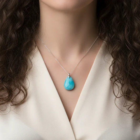 Pendentif en Amazonite (PE1711-2)