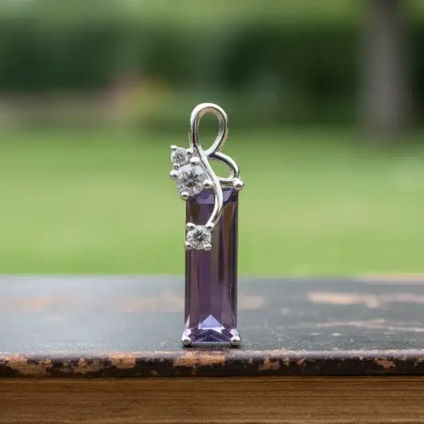 Pendentif en Améthyste (PE1292)