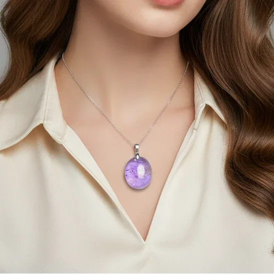 Pendentif en Amétrine (PE2010)