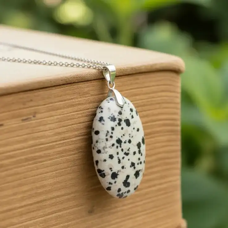 Pendentif en Pierre Dalmate (PE1382)