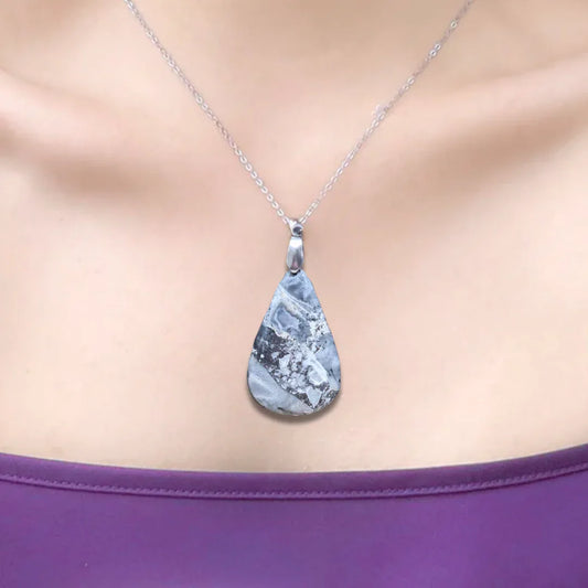 Pendentif en Jaspe Maligano (PE979)