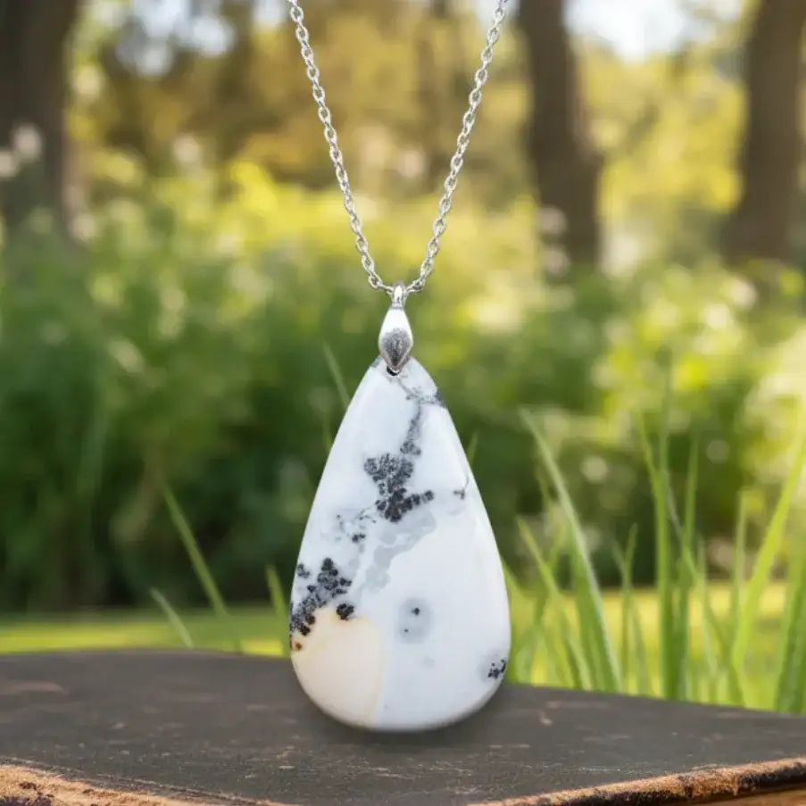 Pendentif en Jaspe Maligano (PE1257)