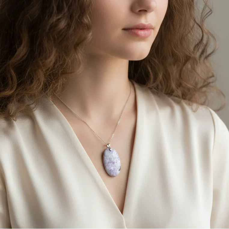 Pendentif en Kämmererite (PE1428)