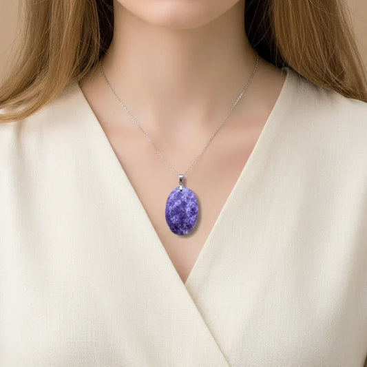 Pendentif en Lépidolite (PE2008)