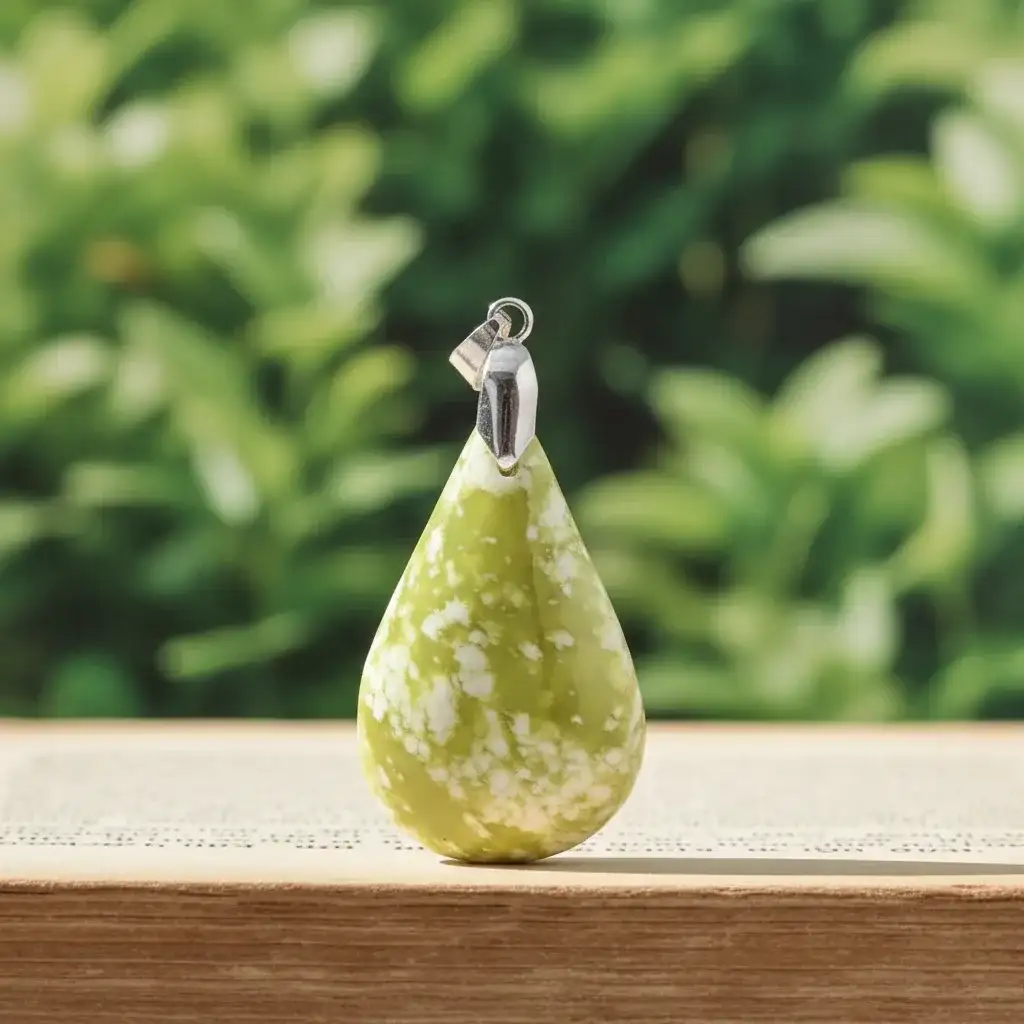 Pendentif en Lizardite (PE1964)