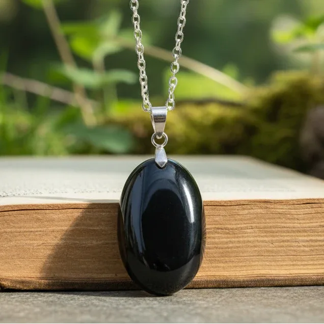 Pendentif en Obsidienne Œil Céleste (PE1552)