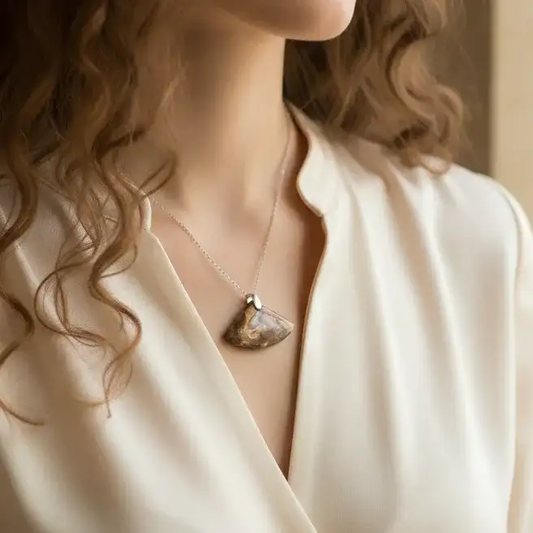 Pendentif en Opale Boulder (PE1316)