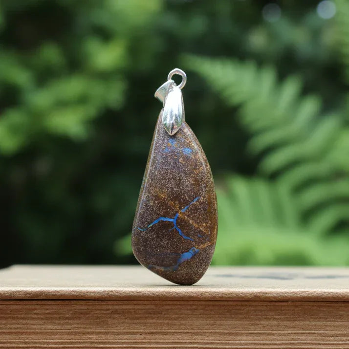 Pendentif en Opale Boulder (PE1566)