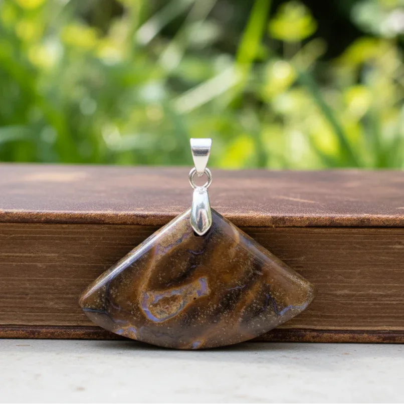 Pendentif en Opale Boulder (PE1316)