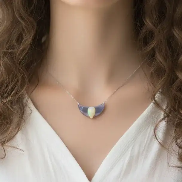 Pendentif en Opale Welo (PE1374 - 3)