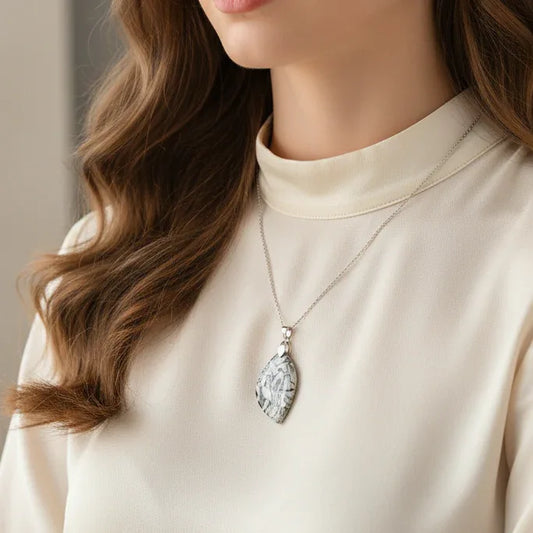 Pendentif en Pinolite (PE991)