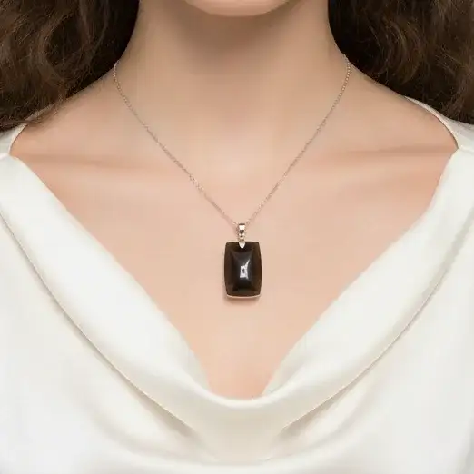 Pendentif en Quartz fumé (PE1625 - 2)